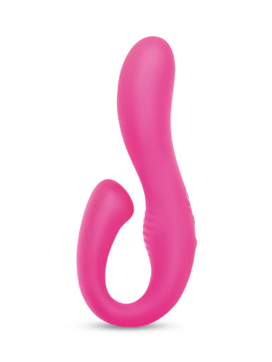 harmony vibe double-ended curved vibrating dildo