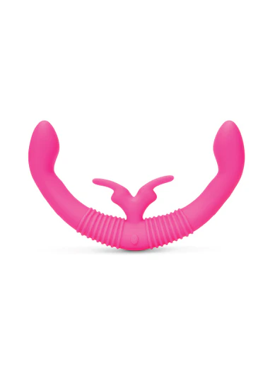 together toy double-ended vibrating strap-on dildo