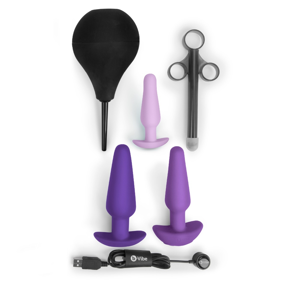 b-Vibe Anal Training and Education 5-Piece Complete Set for Beginners