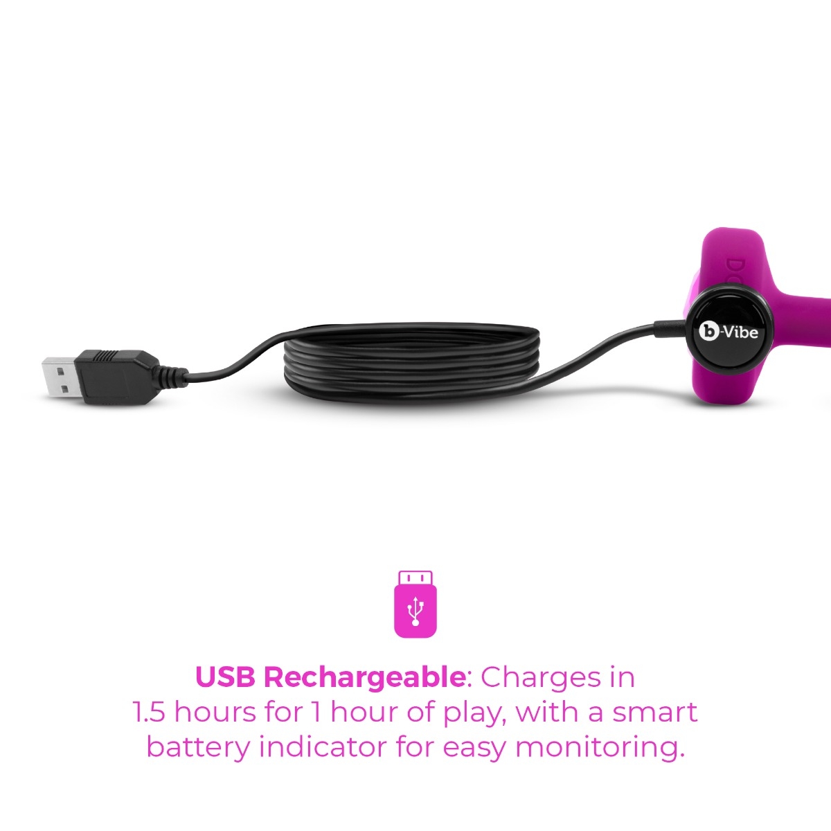 b-Vibe Vibrating Jewel Plug S/M | Luxus Vibrations-Analplug. Offeziel bei RaiX Shop Konstanz bestellen