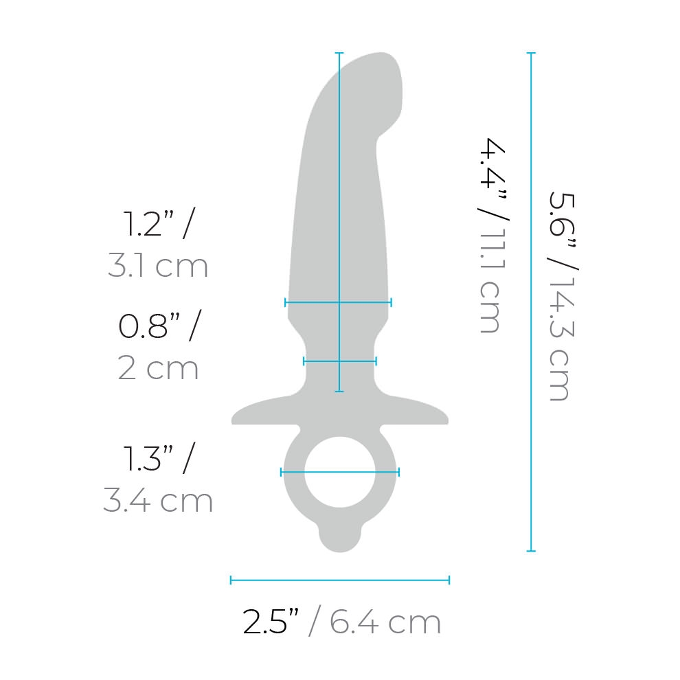 butties hither silicone prostate plug