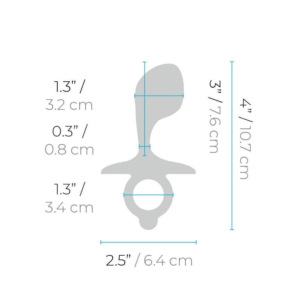 butties bulb silicone prostate plug