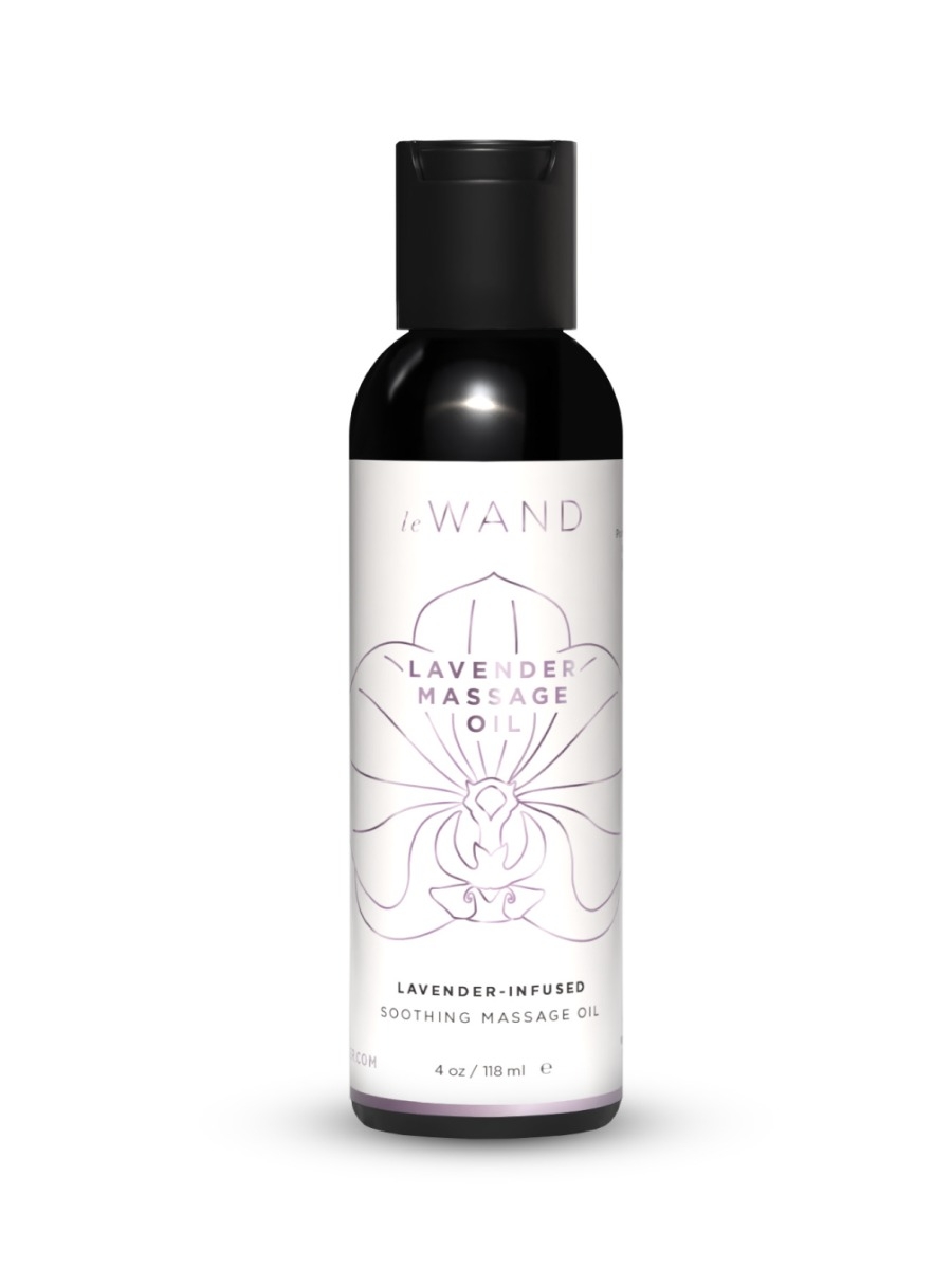 Le Wand Lavender Infused Soothing Massage Oil 4 Oz / 118 mL