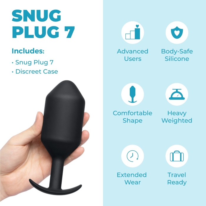 Snug Plug 7: Ultimate Heavyweight Plug for Advanced Anal (NEW)
