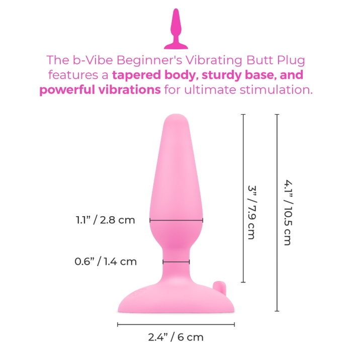 b-Vibe Beginner's Vibrating Butt Plug