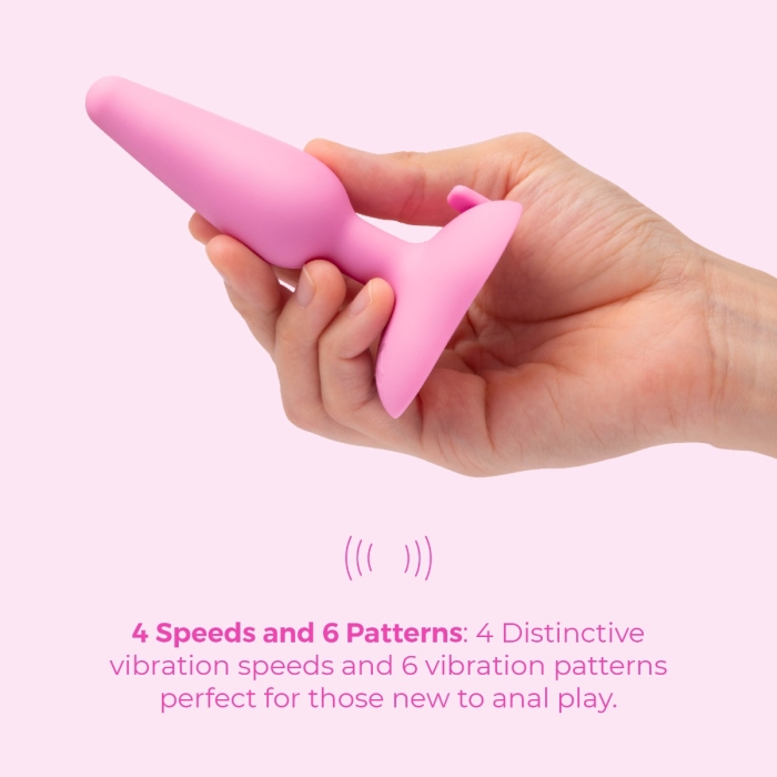 b-Vibe Beginner's Vibrating Butt Plug - Waterproof Anal Vibrator b-Vibe Beginner's Vibrating Butt Plug - Waterproof Anal Vibrator