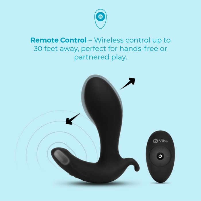 b-Vibe Expand Plug: Best Expanding Remote Control Prostate Plug