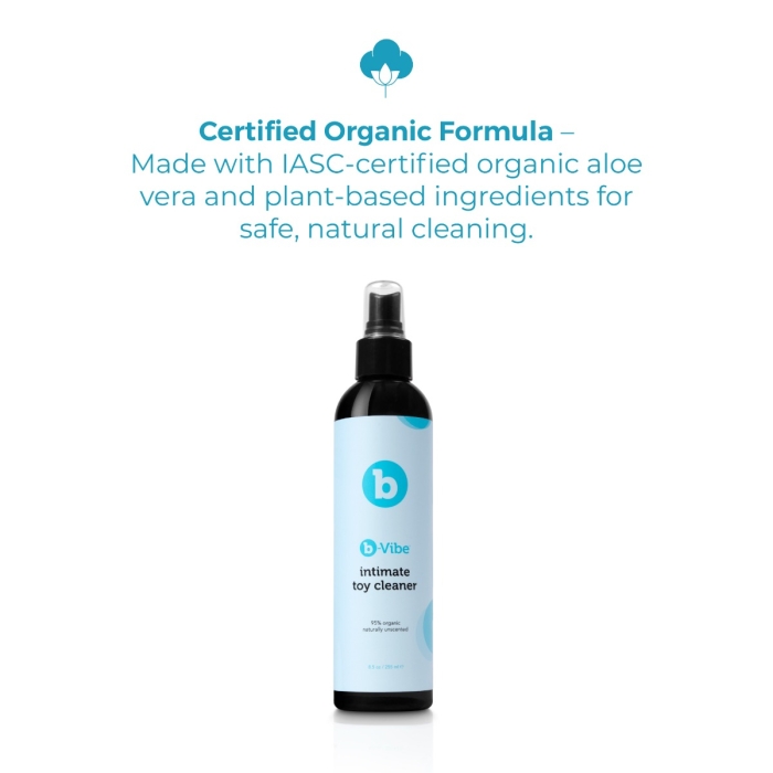 b-Vibe Organic Toy Cleaner - Best Sex Toy Cleaner 2026 (New) | b-Vibe