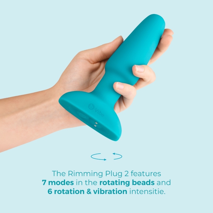 carl vibrating & rimming anal plug Adam & Eve Carl Vibrating & Rimming Plug main image 0