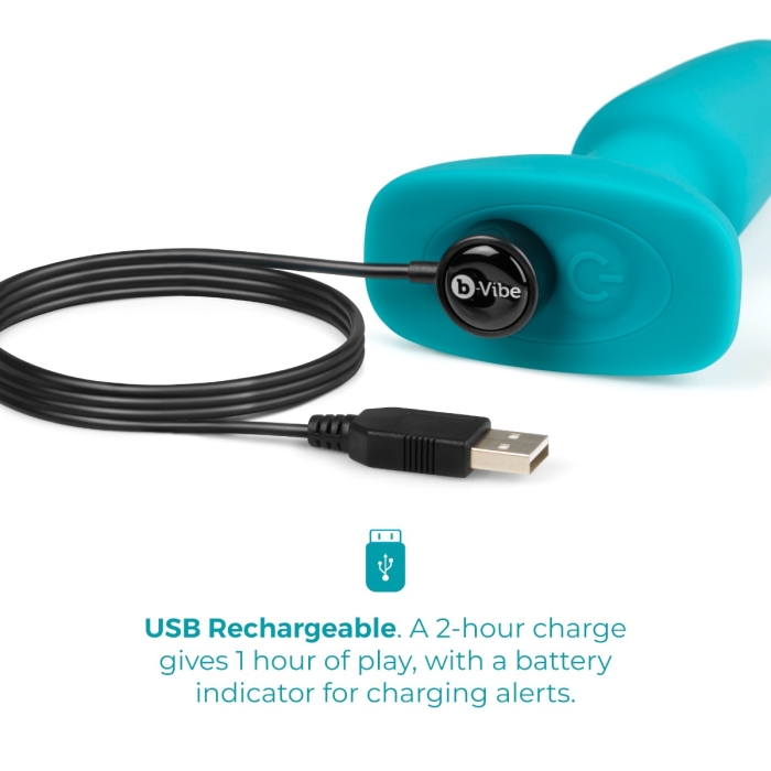 b-vibe remote control rechargeable vibrating rimming butt plug Itching, burning, pain? main image 1