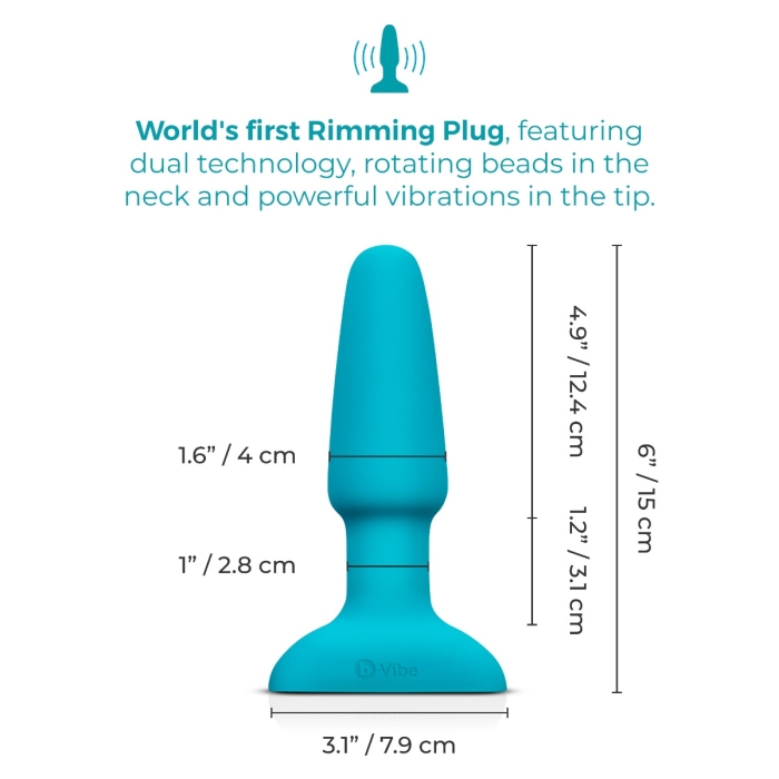 Rimming Plug 2: World's First Vibrating Butt Plug for Analingus