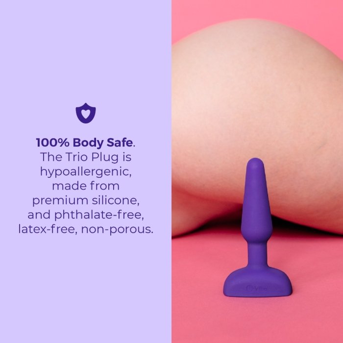b-Vibe Trio Plug - Vibrating Butt Plug for Amazing Anal Play | b-Vibe b-Vibe Trio Plug - Vibrating Butt Plug for Amazing Anal Play | b-Vibe