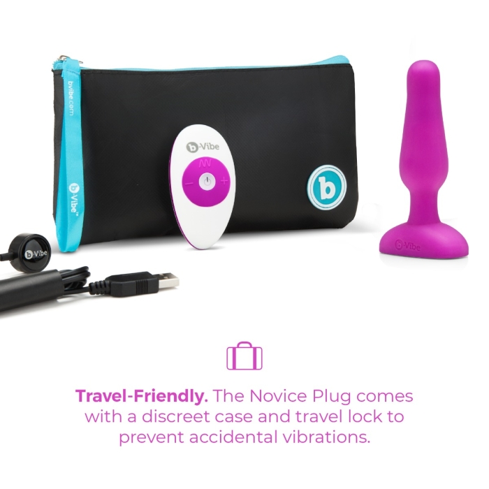 b-Vibe Novice Plug - Small Vibrating Butt Plug | b-Vibe b-Vibe Novice Plug - Small Vibrating Butt Plug | b-Vibe