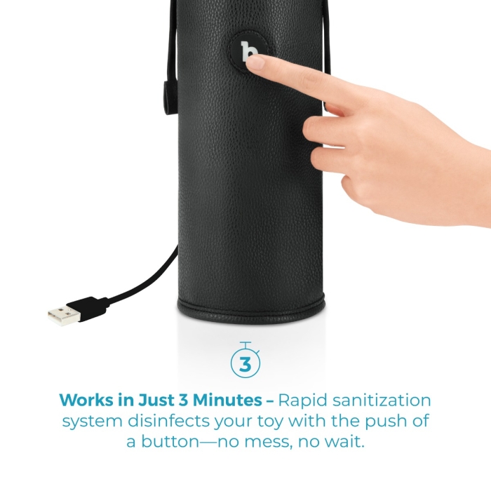 b-Vibe UV Sterilizer Pouch - Best Way to Clean Sex Toys (NEW) | b-Vibe