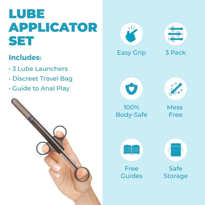 personal lubricant applicators Amazon.com: Lube Applicator Injectors with 10ml Precise Scales, 6.5” Long,  Anal Shooter with Air-Proof Silicone Cap, Lubricant Applicator for Men,  Women & Couples : Health & Household