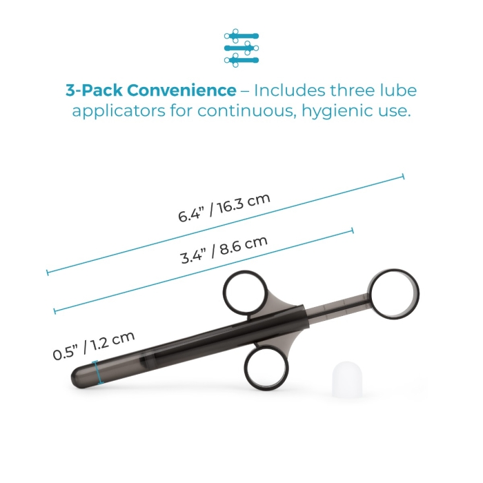 Lube Applicator Set: Best Lube Launcher for Anal & Vaginal Play | b-Vibe