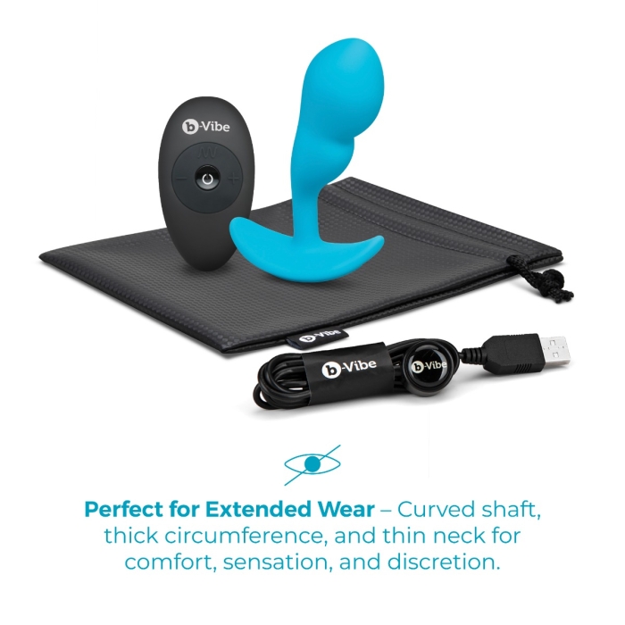 Remote Control P-Spot Snug Plug - Vibrating Snug Plug | b-Vibe