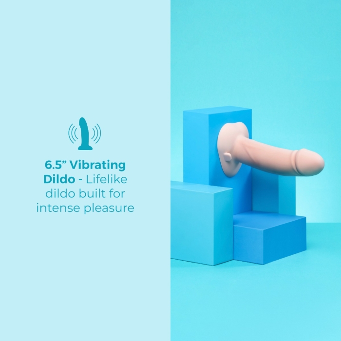 Every Body Vibrating Realistic Strap-On Kit (NEW) | b-Vibe Every Body Vibrating Realistic Strap-On Kit (NEW) | b-Vibe