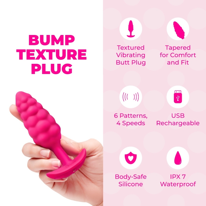 Texture Plugs: 3 New Vibrating Butt Plugs by Zo Ligon | b-Vibe