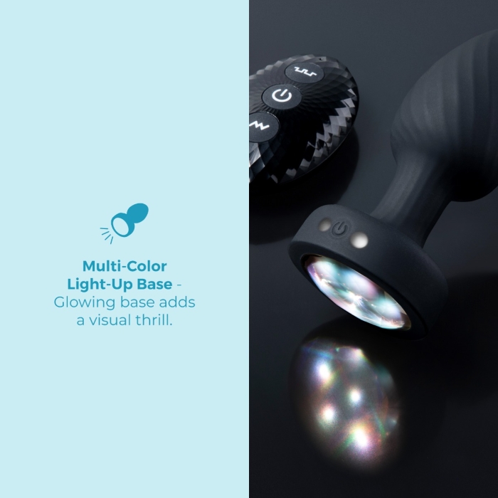 3.5 Inch Light Up Butt Plug - Butt Plug That Lights Up | b-Vibe