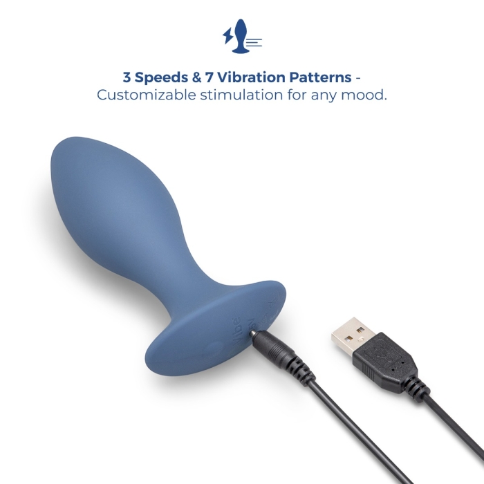 4 Inch Vibing Plug - 4 Inch Butt Plug