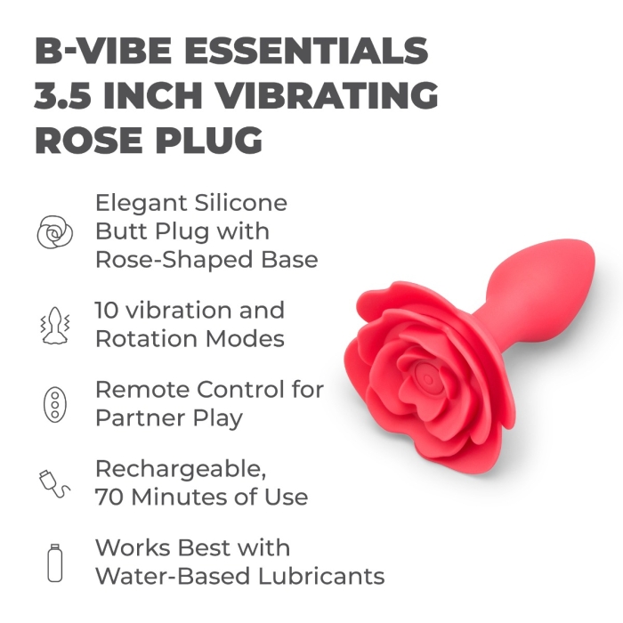 how to use vibrating rose Lovehoney Mon Ami Pleasure Air Suction Vibrating Rose, 10 Intensity Levels,  Waterproof, USB Rechargeable, Red