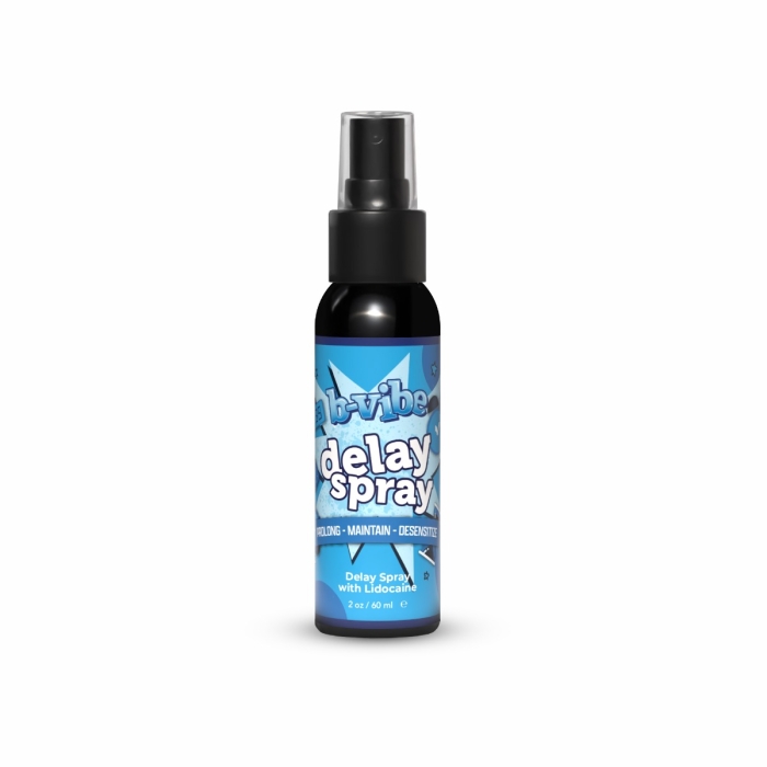 b-Vibe Delay Ejaculation Spray 2 Oz / 60 mL wit Lidocaine 
