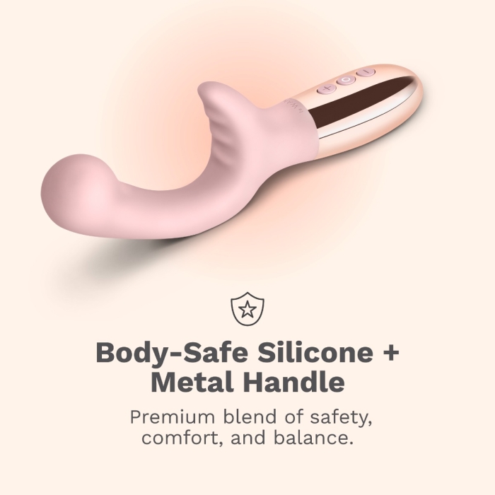 vibrating tongue piercing nearby Rechargeable Bunny Wand Vibrator