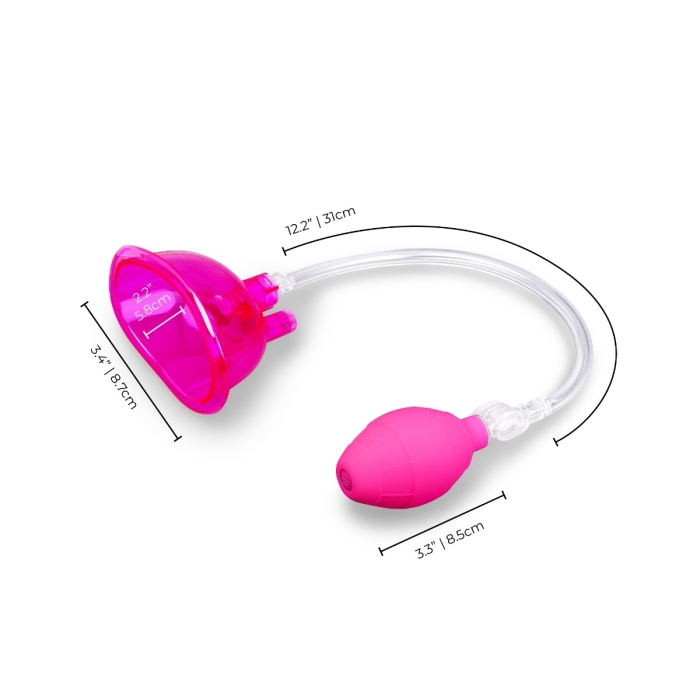 sex toy pussy pump YoYoLemon Vibrating Pussy Pump with Tongue Licking Motions for Clit an