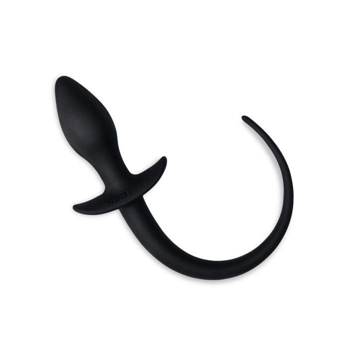 WhipSmart 3 Inch Furry Tales Doggy Tail Silicone Butt Plug