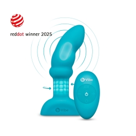 b-Vibe Remote Control Rimming P-Spot Plug (NEW 2026)