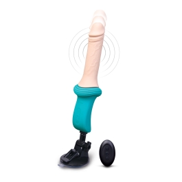 Realistic Thrusting Dildo Machine - 6.5 Inch Dildo (NEW) | b-Vibe