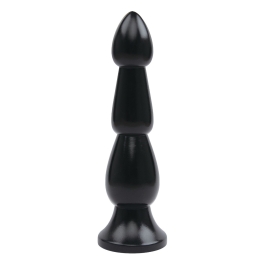 ribbed vibrating butt plug Large Rechargeable Vibrating Ribbed Butt Plug 5 Inch main image 0