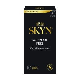 SKYN Supreme Feel 10 Count Non-Latex Lubricated Condoms | b-Vibe