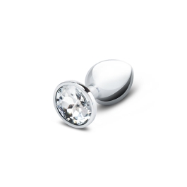 Small Metal Jewel Butt Plug | b-Vibe Small Metal Jewel Butt Plug | b-Vibe