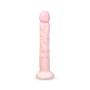 b-Vibe 10 Inch Cream Realistic Suction Cup Dildo