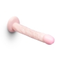 b-Vibe 10 Inch Cream Realistic Suction Cup Dildo