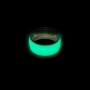 b-Vibe 1.1 Inch Stainless Steel Glow in the Dark Penis Glans Ring Medium