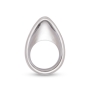 b-Vibe 2 Inch Stainless Steel Cupping Balls Cock Ring Large