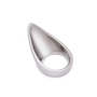 b-Vibe 2 Inch Stainless Steel Cupping Balls Cock Ring Large
