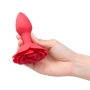 3.5 Inch Vibrating Rose Plug