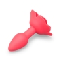 3.5 Inch Vibrating Rose Plug