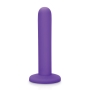 5 Inch Purple Silicone Dildo For Pegging