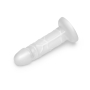 6 Inch Suction Cup Dildo - Clear