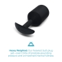 b-Vibe Snug Plug 7 Heavyweight Butt Plug for Advanced Anal Play