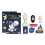 b-Vibe Asstronaut Glow-in-the-Dark 10 Piece Collection Limited Edition Butt Play Set
