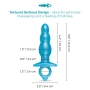 b-Vibe Butties Bounce Beaded Silicone Plug
