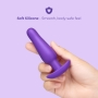 b-Vibe Rookie Beginners Starter Silicone Non-Vibrating Butt Plug