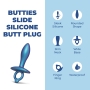 Slide Silicone Butt Plug