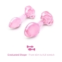 b-vibe-pink-roses-glass-butt-plug-training-set